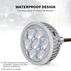 2×3.0 LED vWFN^[YnCr[spCg DRL H1 H7 9005 9006LED CgY zCg`u[ AL-BB-1067 AL Car light