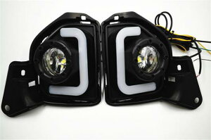 _ 2 LED g^ nCG[X 2014 2015 2016 2017 2018 ^[ VOi 12V ABS tHO v DRL fC^C White and yellow AL-BB-1225 AL Car light