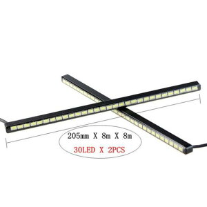 2 fC^C Cg LED DRL ^ h Xgbv SMD 5630 AF 30LED WHITE AL-BB-1319 AL Car plating parts