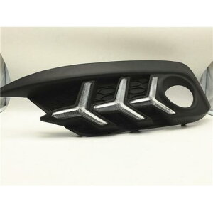 z_ VrbN 10th _ 2016 2017 DRL LED s Cg 12V tHOv[fCCg X^CO Model A White and yellow AL-BB-1341 AL Car plating parts