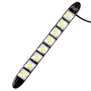 2s[X CgAZu 6000K 12V tLVu LED DRL fC^C jO v fCCg COB tH[h N[K 8 Pcs Cob AL-BB-1374 AL Car plating parts