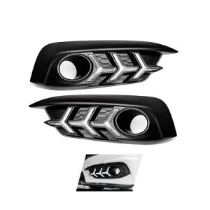 z_ CIVIC 10th 2016 2017 2018 LED DRL J[fCCgs CgCg z[ white AL-BB-1409 AL Car plating parts