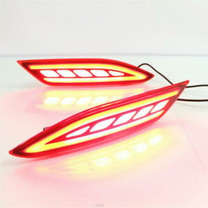 1Zbg LED A op[ e[Cg z_ HRV tHOvu[LCgs HR-V 2014-2018 w  three functions AL-BB-1333 AL Car plating parts