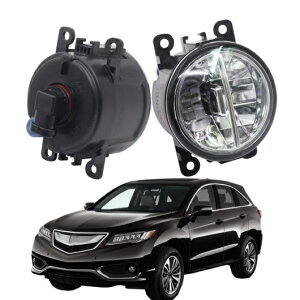 2010-2015 ACURA RDX LED �t�H�O���C�g 4000LM �z���C�g 6000 18K 12 12V �f�C�^�C�� �����j���O�����v DRL �X�^�C�����O���P�x 2�� AL-BB-1389 AL Car plating parts