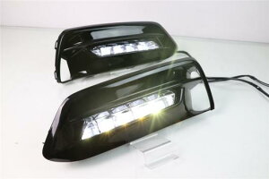 1yA OH ASX 2013 2014 LED DRL s Cg 12V ABS Jo[ VOi White AL-BB-1533 AL Car plating parts