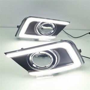 J[_ Y Zg 2016 2017 LED 쓮 DRL fC^CjO Cg X^CfCCg tHO wbh v Only White AL-BB-1716 AL Car light