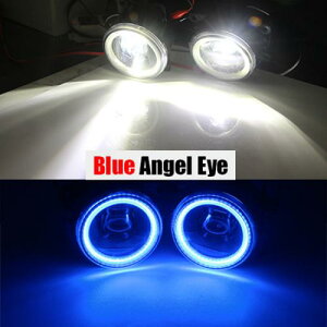 Y io _bgTgbN D40 4000LM H11 LED tHO Cg Y DRL 12V 2005 2006 2007 2008 2009 2010 2011 2012 Blue Angel Eye AL-BB-1754 AL Car light