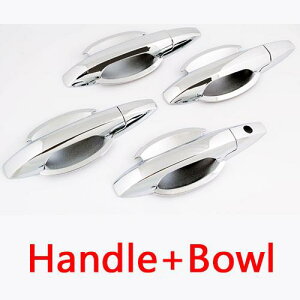 z_ CRV 2007-2011 N[ hAnh Jo[ g 4P 2008 2009 2010 J[ANZT[ XebJ[ Handle and Bowl AL-BB-3033 AL Car plating parts