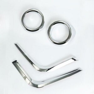 Xo XV 5hAnb`obN2017 2018 ABS N[ tg tHO Cg bh Jo[ g ALL 4pcs AL-BB-6674 AL Car plating parts