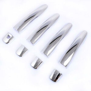 Y fAX J11 2014 2015 2016 2017t/Ȃ X}[ghAnh{E Jo[ g ی Only One Hole AL-BB-6909 AL Car plating parts