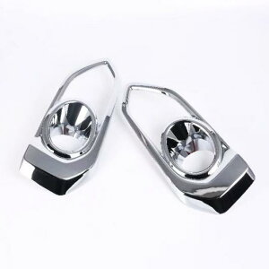 �z���_ �t�B�b�g�W���Y2018 2019 ABS �N���[�� �t�����g ���A �t�H�O ���C�g �����v �J�o�[ �g���� �t���[�� Front 2pcs AL-BB-7077 AL Car plating parts