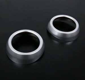 ヒュンダイ コナENCINO 2018 2019 ABS クローム マット フロント サイドACエアベント カバー フレーム ステッカー トリム AL-BB-6955 AL Car plating parts