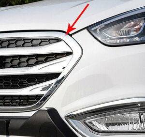 q_C IX35 2013 2014 2015 2016 2017 tg op[ Z^[O Jo[ g ~hO AL-BB-6965 AL Car plating parts