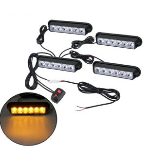 4 LED \ʎx Xg{Cg 퓔 _ŃvuPbg h AL-BB-7459 AL Car parts