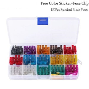 T150PCS Wu[hq[Y 2A 3A 4A 5A 7.5A 10A 15A 20A 25A 30A Av + q[YNbvJ[XebJ[ 10  Wq[Y AL-BB-7585 AL Car parts