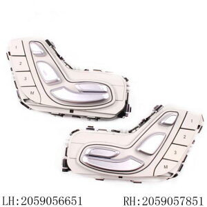 左 右ドライバフロントシートスイッチ 2016 メルセデスベンツ C クラス C300 W205 2059056651 2059057851 A2059056651 A2059057851 選べる2バリエーション left・right AL-CC-1548 AL Car parts