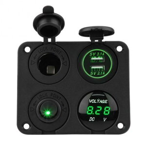 I/It gOXCb`plfA USB [dVK[C^[\Pbgdv CAR BOAT } RV gbN LED Iׂ2J[ u[EO[ AL-DD-0689 AL parts
