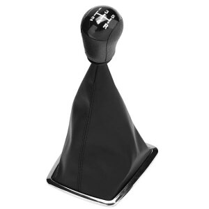 5速ギアシフトノブヘッド + ゲートル フォード フォーカス MK2 2004 2005 2006 2007 2008 スタイリング AL-DD-1030 AL Car parts