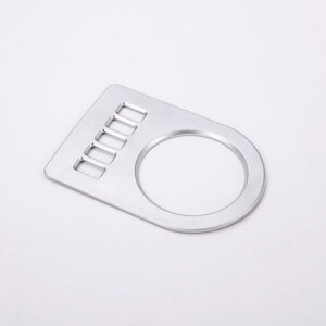 �W���K�[ XE X760 XF X260 F-PACE X761 XJ/XJL X351 �Z���^�[�R���\�[���M�A�V�t�g�p�l�� �J�o�[ �g�����t���[���X�e�b�J�[ Matt Silver AL-DD-6776 AL Car plating parts