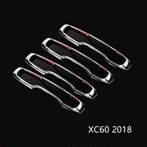 ドアハンドルフレーム 4ピース ボルボ XC60 S90 V90CC 2015-18 ABS ドアノブ デカール 4 pieces AL-DD-6809 AL Car plating parts