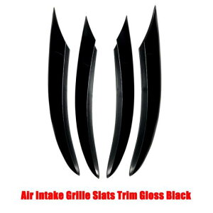 メルセデスベンツ C クラス W205 C180 C260 C300 2019 + フロントフォグランプ カバー ステッカー バンパー インテーク グリルスラット 選べる2バリエーション 3・4 AL-DD-6857 AL Car plating parts