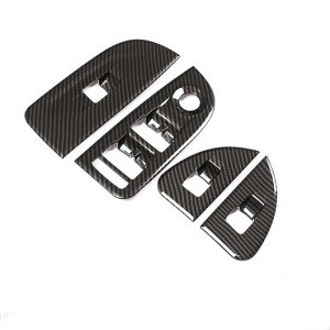 4 At@I WA 2017 2018 J[{t@Co[ + Vo[ EChE tgXCb`{^ Jo[ t[ Iׂ2oG[V Carbon FiberESilver AL-DD-7025 AL Interior parts for cars