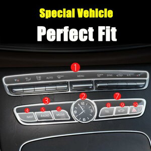 ZfXxc C E GLC NX W205 W213 X253 Z^[ Rg[ AC  {^ve[urv veN^[ tB Color 1 2 3 AL-DD-7448 AL Interior parts for cars