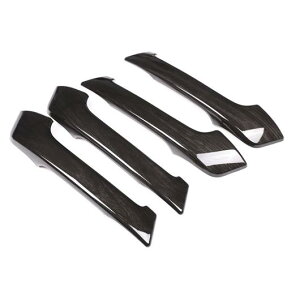 4�s�[�X �u���b�N �A�b�V�� �E�b�h ABS �C���e���A �g���^ �����h �N���[�U�[ �v���h �h�A�n���h�� FJ150 150 2010- 2018 Black ash wood AL-DD-5918 AL Interior parts for cars