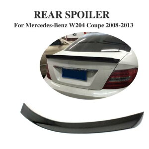 �ԗp�O���p�[�c �J�[�{���t�@�C�o�[ ���A �X�|�C���[ �g�����N �u�[�g ���b�v �E�C���O �K�p: �����Z�f�X�x���c C�N���X W204 C180 C200 C250 C300 C63 AMG �N�[�y 2008-2013 AL-DD-7804 AL Exterior parts for cars