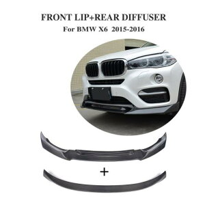 ԗpOp[c 2Zbg J[{t@Co[ tg bv ` A u[g _bN X|C[ Kp: BMW X6 2015-2016 AL-DD-8156 AL Exterior parts for cars