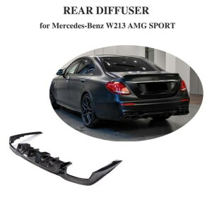 �ԗp�O���p�[�c ���A �o���p�[ ���b�v �X�|�C���[ �K�p: �x���c E250 E350 E400 E43AMG E63AMG 2016-2018 �J�[�{���t�@�C�o�[ �f�B�t���[�U�[ AL-DD-8427 AL Exterior parts for cars