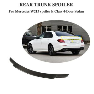 �ԗp�O���p�[�c ���A �X�|�C���[ �K�p: �����Z�f�X�x���c E�N���X W213 4 �h�A �Z�_�� E200 E250 E300 E350 �J�[�{���t�@�C�o�[ ���A �E�C���O �g�����N ���b�v �X�|�C���[ 2016+ AL-DD-8820 AL Exterior parts f