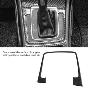 �ԗp�����p�[�c �J�[�{���t�@�C�o�[ �R���\�[�� �M�A �V�t�g �p�l�� �g���� �J�o�[ �t���[�� �K�p: GOLF7 2014-2019 �X�e�b�J�[ AL-DD-9070 AL Interior parts for cars