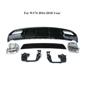 ԗpOp[c ABS fBt[U[ 4- GL][Xg `bv Kp: ZfX W176 2013-2018 IN X|[c GfBV ANX A180 A200 bhEubN AL-DD-8423 AL Exterior parts for cars