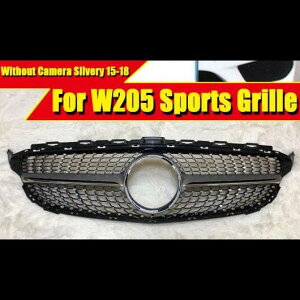 ԗpOp[c Kp: ZfXxc W205 CNX Obh C63AMG _Ch tg X|[c ABS Vo[ Jz[Ȃ 2015-18 ^Cv001 AL-EE-0256 AL Exterior parts for cars