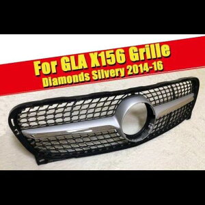 ԗpOp[c _Ch X^C Obh O X156 GLA45 ABS Vo[ Kp: GLANX GLA180 GLA200 CLA250 tg op[ 14-16 ^Cv001 AL-EE-0318 AL Exterior parts for cars