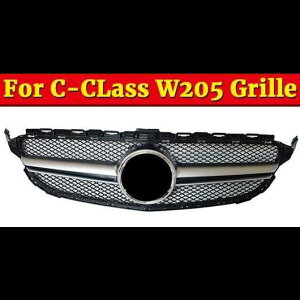 �K�p: �����Z�f�X MB C�N���X C205 W205 S205 �X�|�[�c �t�����g �O���b�h �O���� �J�����z�[���Ȃ� ABS �V���o�[ ���O 2015-18 �^�C�v001 AL-EE-0846 AL Car parts