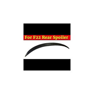 �ԕ��i �K�p: BMW F22 �X�|�C���[ �_�b�N�r�� �e�[�� �E�C���O �J�[�{���t�@�C�o�[ �u���b�N 2�V���[�Y 235i 218i 220i 230i �g�����N 2014-18 �^�C�v001 AL-EE-0890 AL Car parts