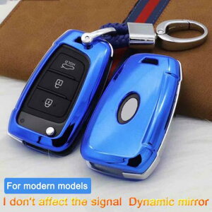 ABS メッキ キーケース キーフォブ キーチェーン 適用: ヒュンダイ エラントラ I30 I35 I40 ツーソン コナ 2015 2016 2017 2018 2019 タイプ001〜タイプ006 AL-EE-3064 AL Car parts