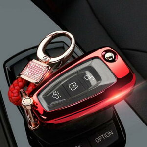 �K�p: �t���b�v �܂肽���� �\�t�g TPU �L�[�t�H�u �t�H�[�h C-MAX S-MAX �t�H�[�J�X 3 MK3/�M�����N�V�[ �����f�I �g�����W�b�g �t�B�G�X�^ �^�C�v001�E���b�h AL-EE-3164 AL Car parts