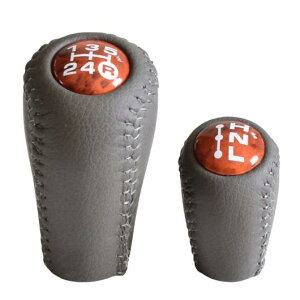 5速 ウォールナット マニュアル トランスミッション トランスファー ギア シフト ノブ レバー 適用: トヨタ プラド LC120 ランド クルーザー ギア シフト AL-EE-3830 AL Car parts