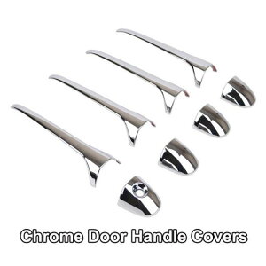 適用: トヨタ ハイランダー クルーガー 2014-2018 クローム カバー トリム 装飾 ドアハンドルカバー AL-EE-5515 AL Exterior parts for cars
