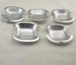 適用: スズキ ビターラ 2005 2006 2007-2012 エクステリア トリム 自動車 ドア ボウル メッキ エクステリア パーツ 5ピース AL-EE-5833 AL Exterior parts for cars