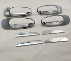 適用: トヨタ RAV4 クローム ハンドル カバー トリム トヨタ RAV 4 1996 1997 1998 1999 2000 クローム RAV4 AL-EE-5935 AL Exterior parts for cars