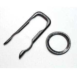 �K�p: �z���_ �t�B�b�g �W���Y 2016-2018 ABS �N���[�� �G�A�R�� �{�^�� �m�u �����O �J�o�[ �}�b�g ���� �u���b�N�E�V���o�[ AL-EE-7088 AL Exterior parts for cars