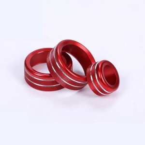 CD メディア ボイス オーディオ ボリューム アジャスター スイッチ ボタン パネル 装飾 カバー 適用: BMW 2シリーズ F22 F23 M2 F87 220I 228I 230I M235I レッド〜シルバー AL-EE-7686 AL Exterior parts for cars