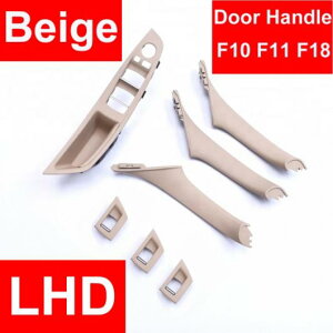 ���n���h���� LHD �K�p: BMW 5�V���[�Y F10 F11 F18 520 525 530 �C���e���A �h�A �n���h�� �C���i�[ �p�l�� �v�� �g���� �J�o�[ 7�s�[�X ���b�h ���C���`7�s�[�X �u���b�N AL-EE-8779 AL Interior parts for cars