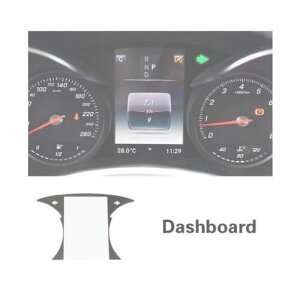 インテリア アクセサリー アクリル ナビゲーション ダッシュボード 保護 フィルム ステッカー 適用: メルセデス Cクラス 2015-2018 GLC 2016-2018 ダッシュボード AL-EE-8883 AL Exterior parts for cars