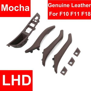 ���U�[ ���n���h���� LHD �K�p: BMW 5�V���[�Y F10 F11 F18 �C���e���A �h�A �n���h�� �C���i�[ �p�l�� �v�� �g���� �J�o�[ �A�[�� 7�s�[�X �u���b�N�`7�s�[�X �O���[ AL-EE-9096 AL Interior parts for cars