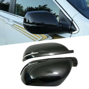 �K�p: �z���_ CRV CR-V 2017 2018 ABS �J�[�{���t�@�C�o�[ �T�C�h �~���[ �P�[�X �o�b�N�~���[ �J�o�[ 2�s�[�X AL-FF-1188 AL Exterior parts for cars